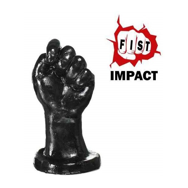 Fist Impact Simply Fist Dildo Schwarz 18 cm ⌀ 9,1 cm