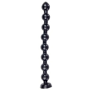 Analconda Big Snake Beads Analdildo Schwarz 45 cm ⌀ 4,5 cm