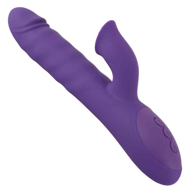 You2Toys Sweet Smile Thrusting Rotating Vibrator Lila 24,7 cm