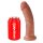 King Cock Dildo Hellbraun 20,5 cm ⌀ 4,6 cm