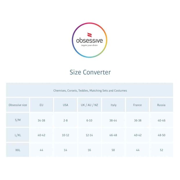 Obsessive Bra Set L/XL