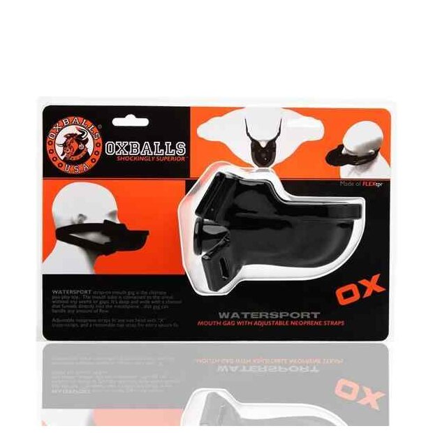Oxballs Watersport Strap-on gag Black