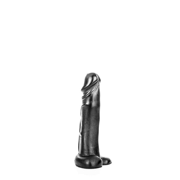All Black AB02 Dildo Schwarz 22 cm