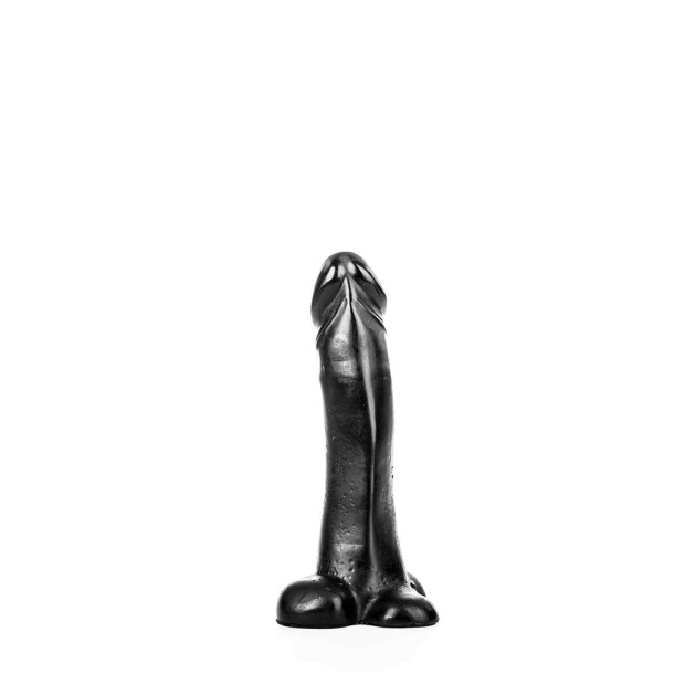 All Black AB02 Dildo Schwarz 22 cm
