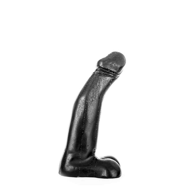 All Black AB23 Dildo Schwarz 34 cm