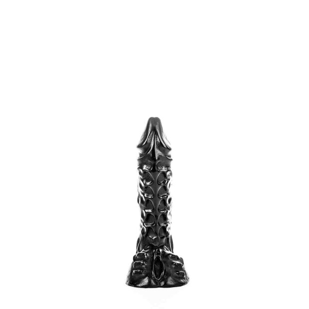 All Black AB27 Dildo Schwarz 23 cm