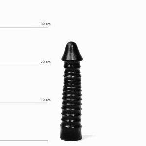 All Black AB29 Large Dildo Schwarz 26 cm ⌀ 5 cm