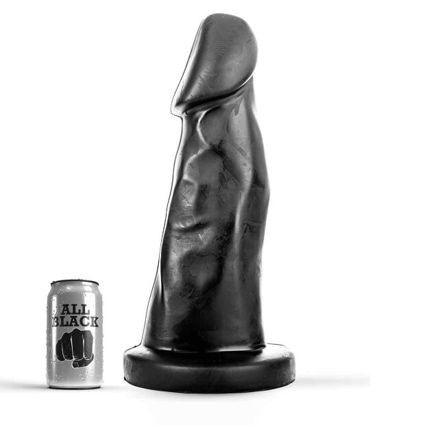 All Black AB38 Dildo Schwarz 24 cm