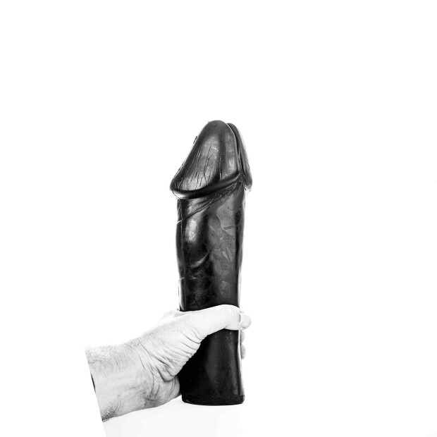 All Black AB49 Dildo Schwarz 28 cm