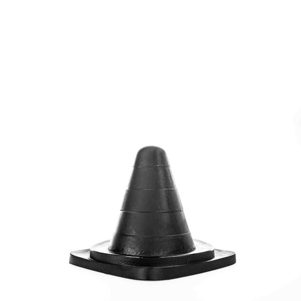 All Black AB68 Analplug Schwarz ⌀ 15 cm