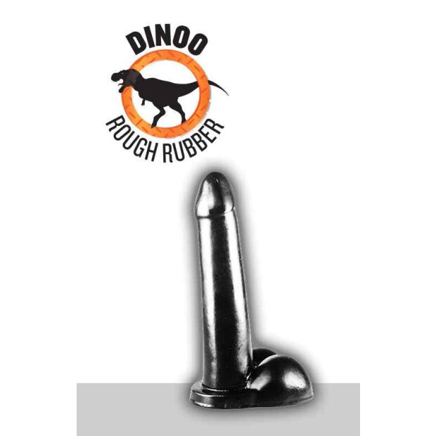 Dinoo Datou Dildo Schwarz 19 cm ⌀ 3,7 cm