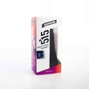 Dildorama 515 Line S10B Suction Dildo Schwarz 24 cm