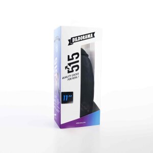 Dildorama 515 Line S13B Dildo Schwarz 28 cm