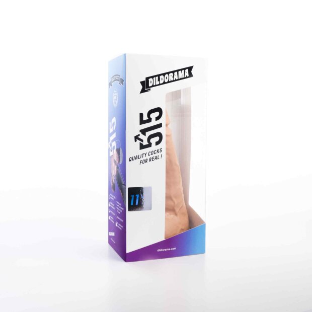 Dildorama 515 Line S14F Suction Dildo Beige 29 cm