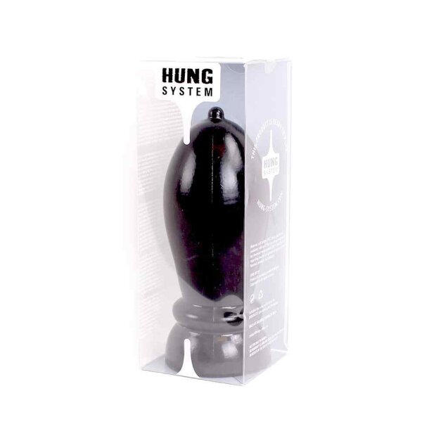 Hung System Anal Plug Rolling Analplug Schwarz ⌀ 10 cm