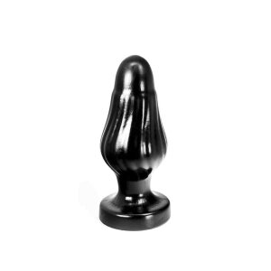 Hung System Corny Anal Plug Schwarz ⌀ 9 cm