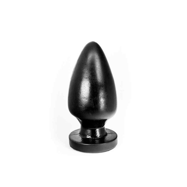 Hung System Anal Plug Egg Anal Plug Schwarz ⌀ 10 cm