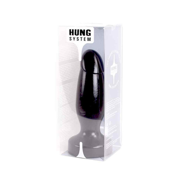 Hung System Trombone Anal Plug Schwarz ⌀ 7 cm