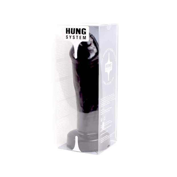 Hung System HUNG System Toys Uncut Dildo Schwarz 26,5 cm ⌀ 7 cm