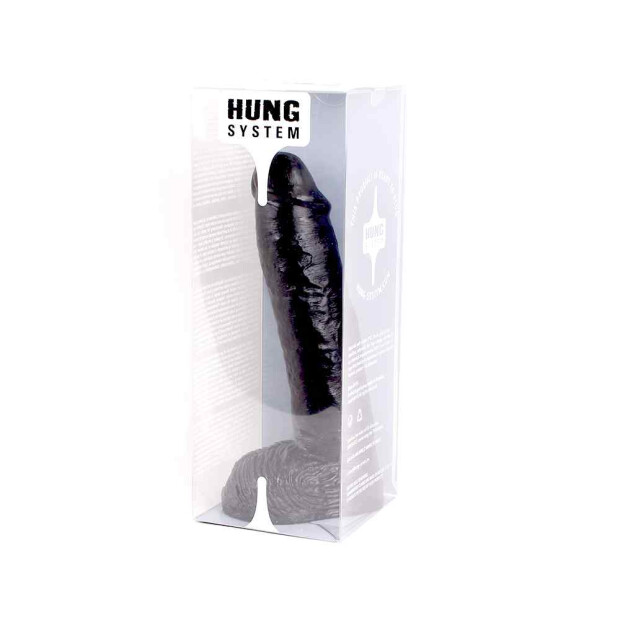 Hung System Mickey Dildo Schwarz 24 cm ⌀ 5,5 cm