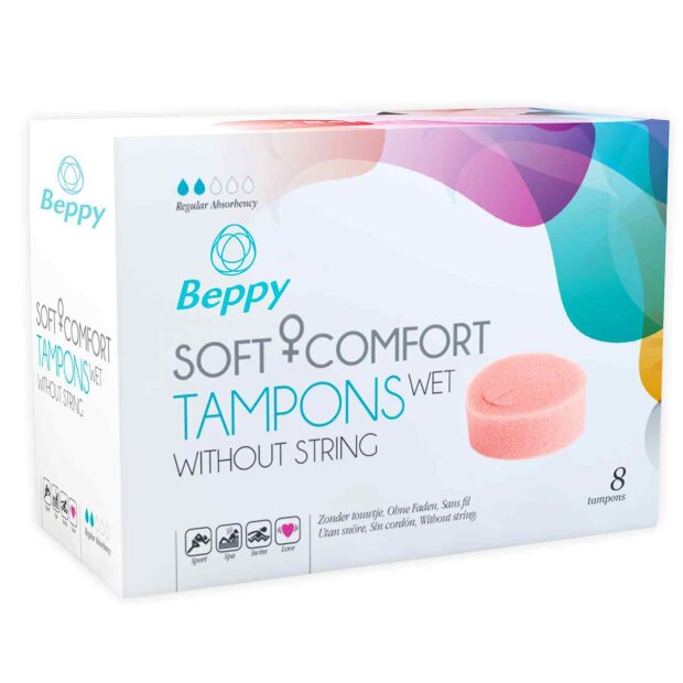 Beppy Tampon Wet (8 pcs.)