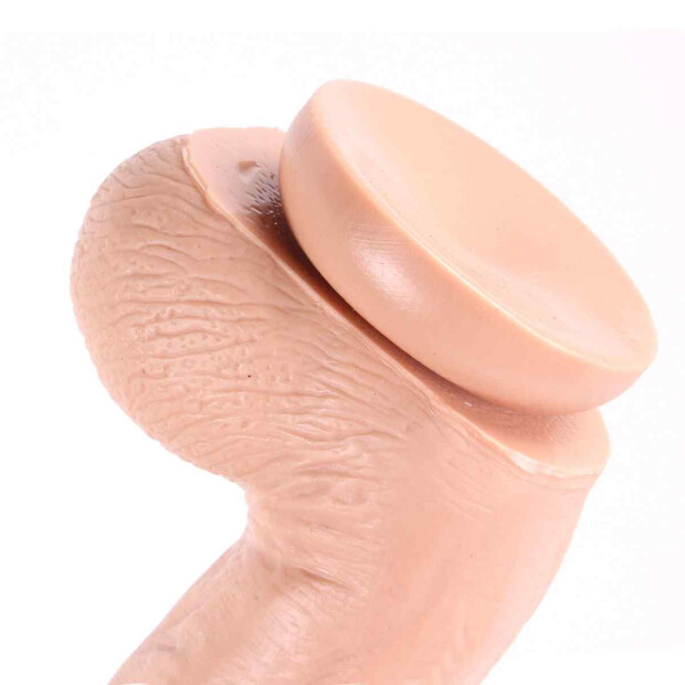 Dinoo King-Size Cock Kong Realistischer Dildo Beige 26 cm