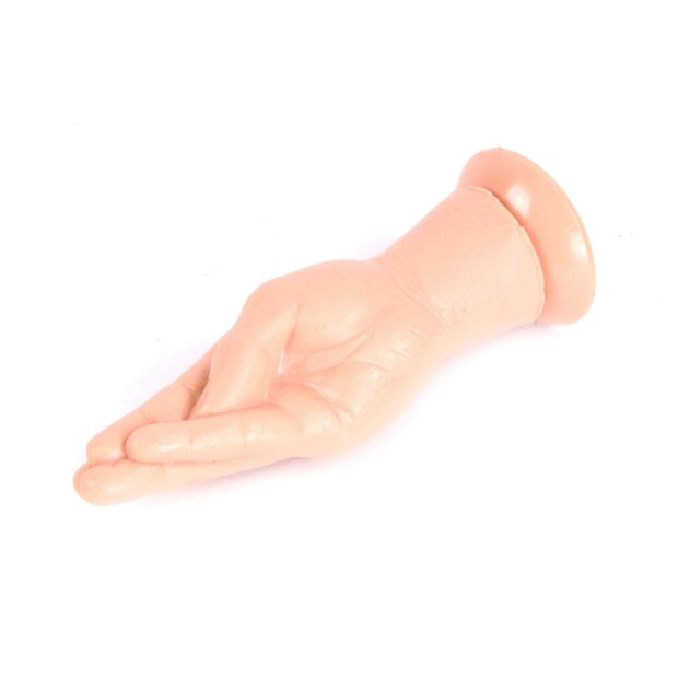 Dinoo King-Size Hand Small Dildo Beige 19 cm ⌀ 6 cm
