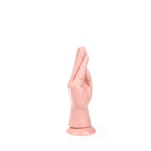 Dinoo King-Size Hand Small Dildo Beige 19 cm ⌀ 6 cm