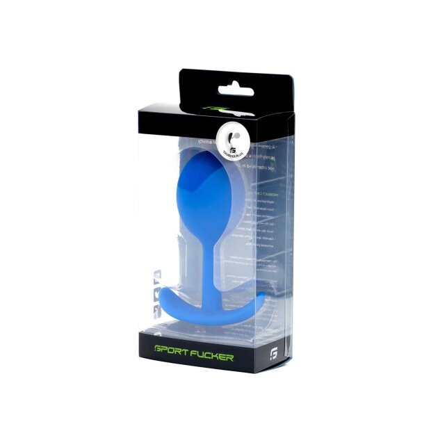 Sport Fucker Thunder Plug Medium Blue Analplug Blau ⌀ 4,5 cm