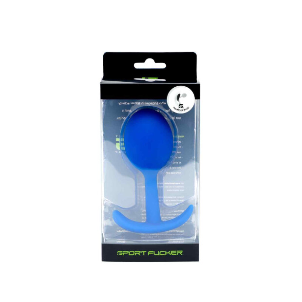 Sport Fucker Thunder Plug Medium Blue Analplug Blau ⌀ 4,5 cm