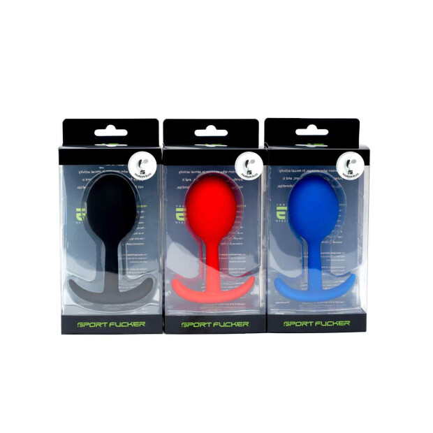 Sport Fucker Thunder Plug Medium Blue Analplug Blau ⌀ 4,5 cm