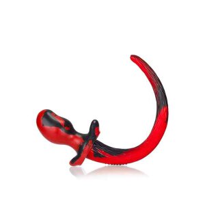 Oxballs - Beagle Puppy Tail Black Red M 5,06 cm