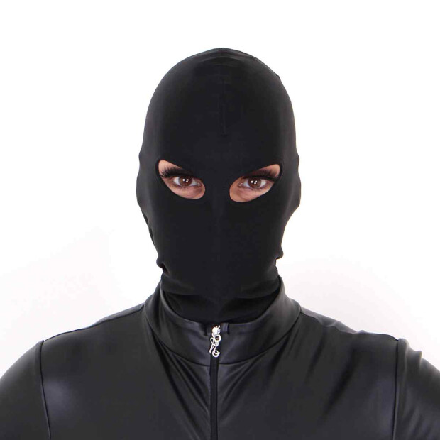 Black BDSM Hood Eyes Only