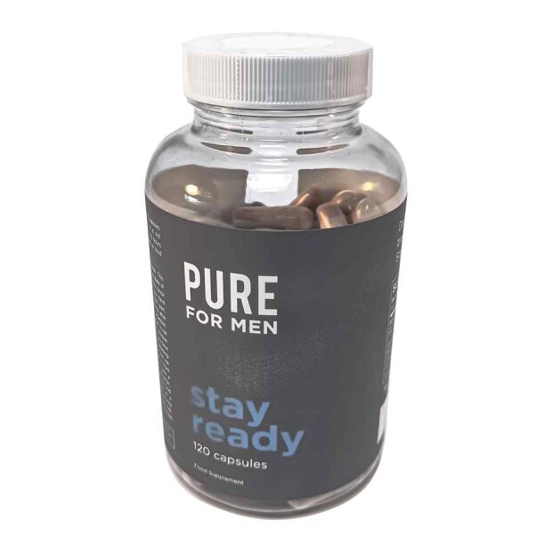 Pure For Men 120 vegane Kapseln mit Ballaststoffen zur...