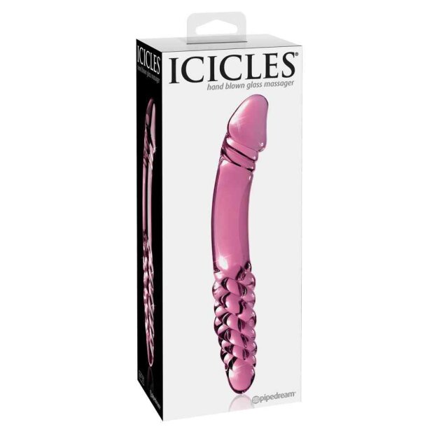 Icicles No. 57 Glasdildo Pink 23 cm