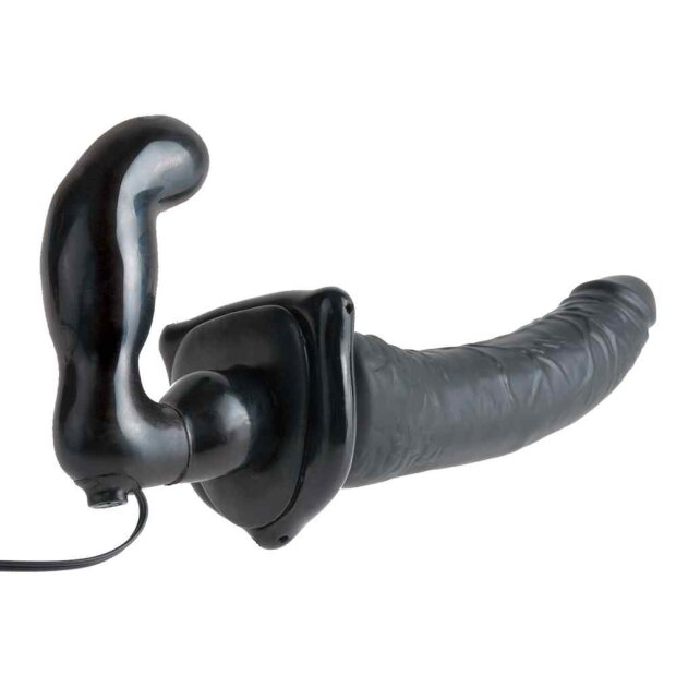 Fetish Fantasy Deluxe Vibrating Penetrix Strap-On Schwarz