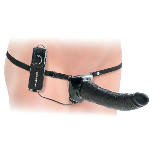 Fetish Fantasy Deluxe Vibrating Penetrix Strap-On Schwarz