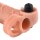 Pipedream Fantasy X-TENSIONS Vibrating Real Feel Extension Penishülle Beige 16,5 cm ⌀ 4,5 cm