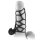 Pipedream Fantasy X-TENSIONS Extreme Silicone Power Cage Penishülle Schwarz 12 cm ⌀ 3,8 cm