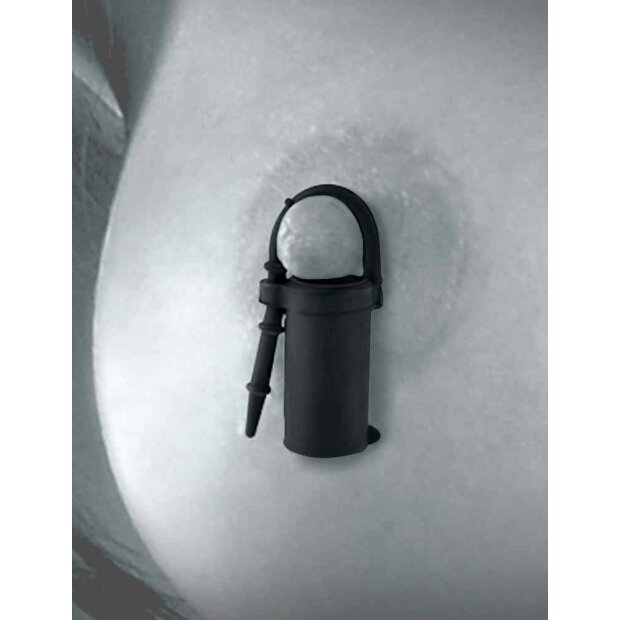Fetish Fantasy Vibrating Silicone Nipple Teazers Nippelvibrator Schwarz