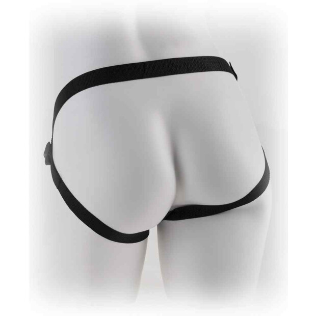 Fetish Fantasy Stay-Put Harness Strap-On Schwarz Taille 107 cm