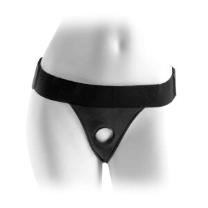 Fetish Fantasy Crotchless Harness Strap-On Schwarz Taille...