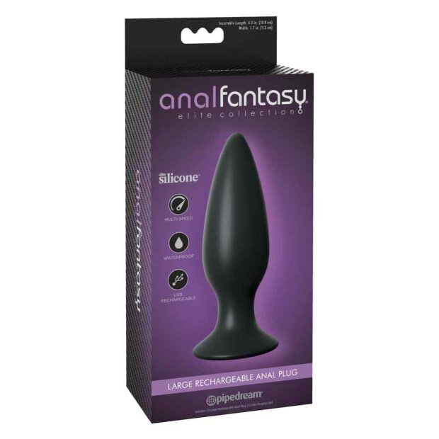 Anal Fantasy Large Rechargeable Anal Plug