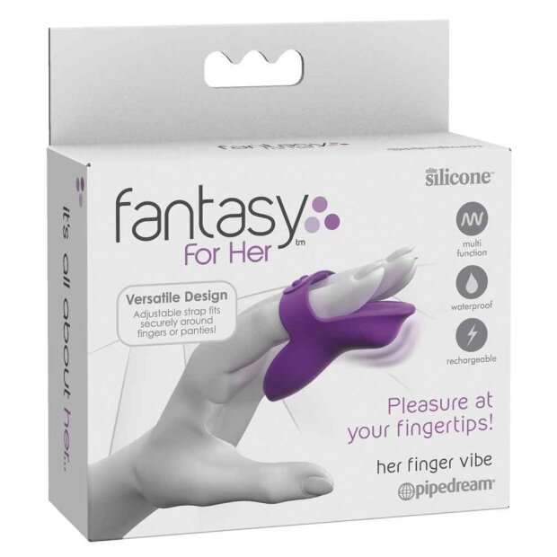 Pipedream Fantasy for Her Finger Vibe Vibrator Lila