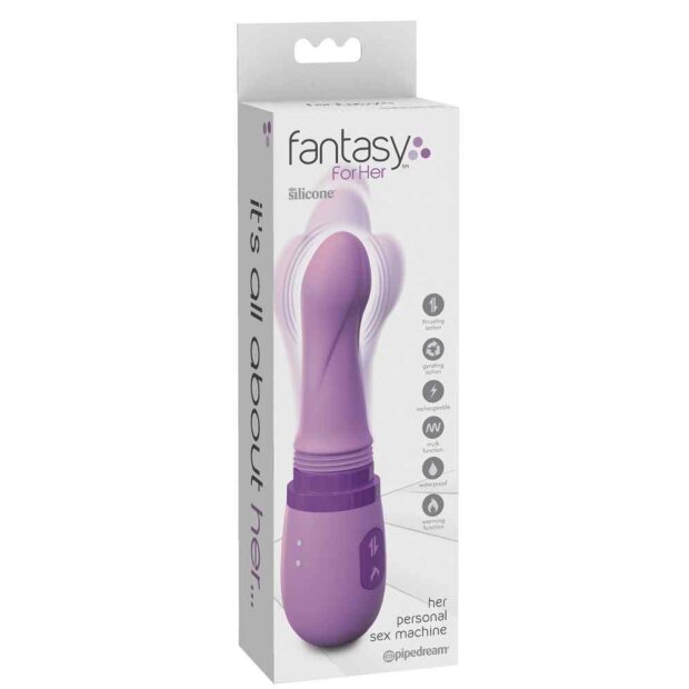 Pipedream Fantasy for Her Personal Sex Machine Vibrator Lila 21,3 cm