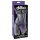 Dillio 7“ strap-on suspender harness set purple