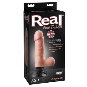 Pipedream Real Feel No. 1 Deluxe Vibrator Beige 22 cm ⌀...