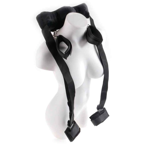 Fetish Fantasy Position Master with Cuffs Fesseln Schwarz