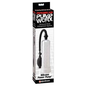 Pipedream Silicone Power Pump Penispumpe Transparent 19,5...