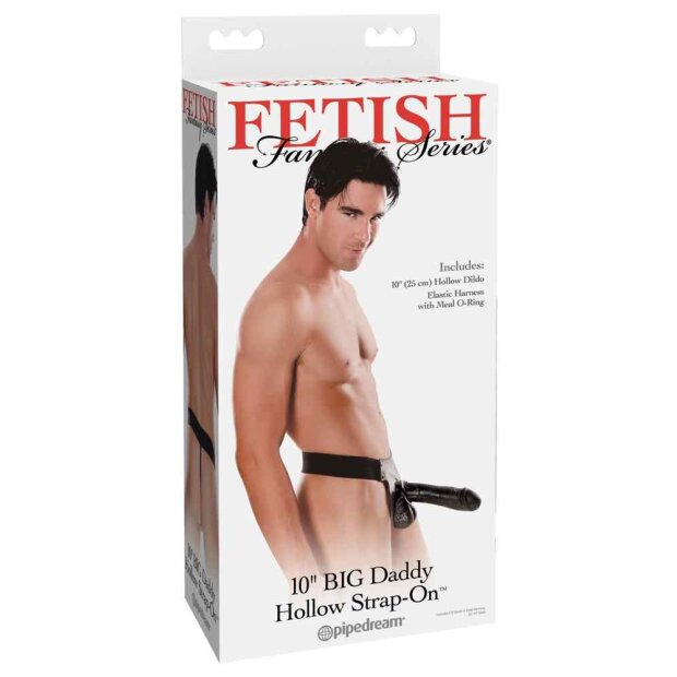 Fetish Fantasy BIG Daddy Hollow Strap-on Beige 25 cm ⌀ 3,5 cm